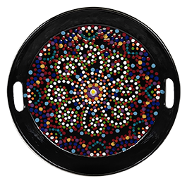 Houston Color Me Mine Mosaic Mandala Tray