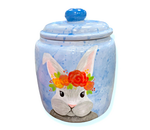 Houston Color Me Mine Watercolor Bunny Jar