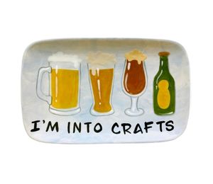 Houston Color Me Mine Craft Beer Plate