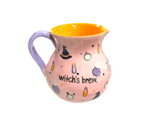 Houston Color Me Mine Witches Brew Pitcher