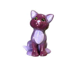 Houston Color Me Mine Purple Cat
