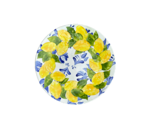 Houston Color Me Mine Lemon Delft Platter
