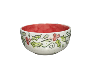 Houston Color Me Mine Holly Cereal Bowl