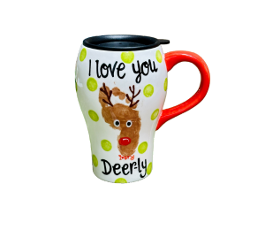 Houston Color Me Mine Deer-ly Mug
