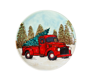 Houston Color Me Mine Rustic Tree Farm Truck