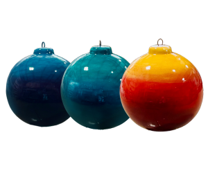 Houston Color Me Mine Jewel Toned Ombre Ornament